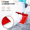 Snow Removal Tools Generic | 2023 Latest Road Snow Shovel, Plastic Heavy Duty Shovel For Snow Pusher Shovel With D-Grip Handle Heavy Duty Metal Snow Shovels For Car Home Garage Garden