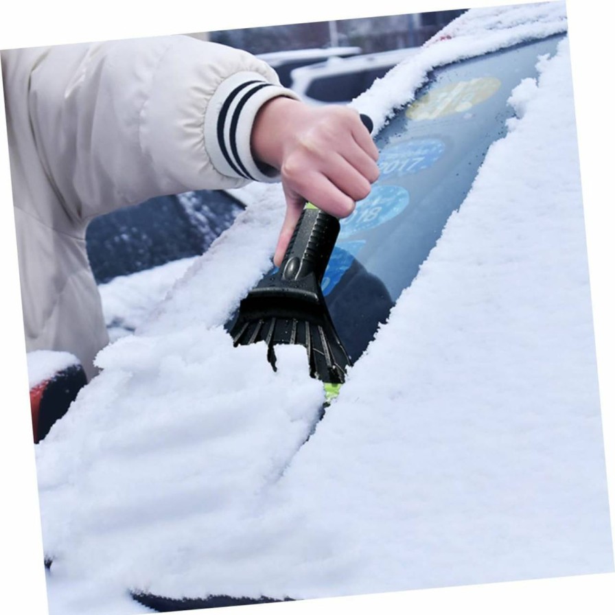 Snow Removal Tools BESPORTBLE | Besportble 2Pcs Snow Shovel Car Ice Crusher Vehicle Snow Cleaner Auto Windshield Snow Scraper Truck Window Scraper Car Snow Scraper Car Tool Automatic Ice Machine Sponge Handle