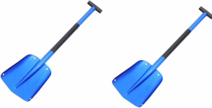 Snow Removal Tools BESPORTBLE | Besportble 2 Pcs Telescopic Folding Shovel Removal Shovel Car Shovel Car Snow Shovel Car Emergency Shovel