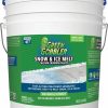 Snow Removal Tools Green Gobbler | Green Gobbler 93% Pure Calcium Chloride Snow & Ice Melt Pellets | Effective At -40 | 35 Lb Pail | Concrete Safe Ice Melt