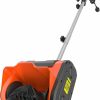 Snow Removal Tools MAXLANDER | Electric Snow Shovel, Maxlander 11 Inch 10Amp Snow Shovel For Driveway, Snow Blower With Powerful Motor And Adjustable Handle, 300Lbs/Min