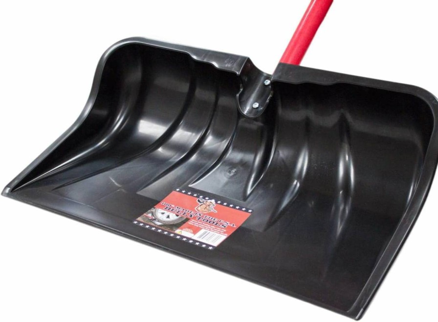 Snow Removal Tools Bully Tools | Bully Tools 92814 Combination Snow Shovel With Fiberglass D-Grip Handle, 22-Inch