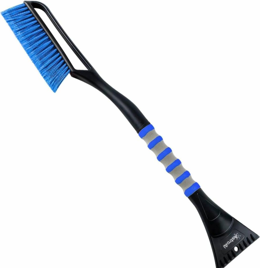 Snow Removal Tools AstroAI | Astroai 27" Snow Brush Blue 39" Folding Snow Shovel For Car Red