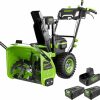 Snow Removal Tools Greenworks | Greenworks 80V (75+ Compatible Tools) 20" Brushless Cordless Snow Blower, Tool Only