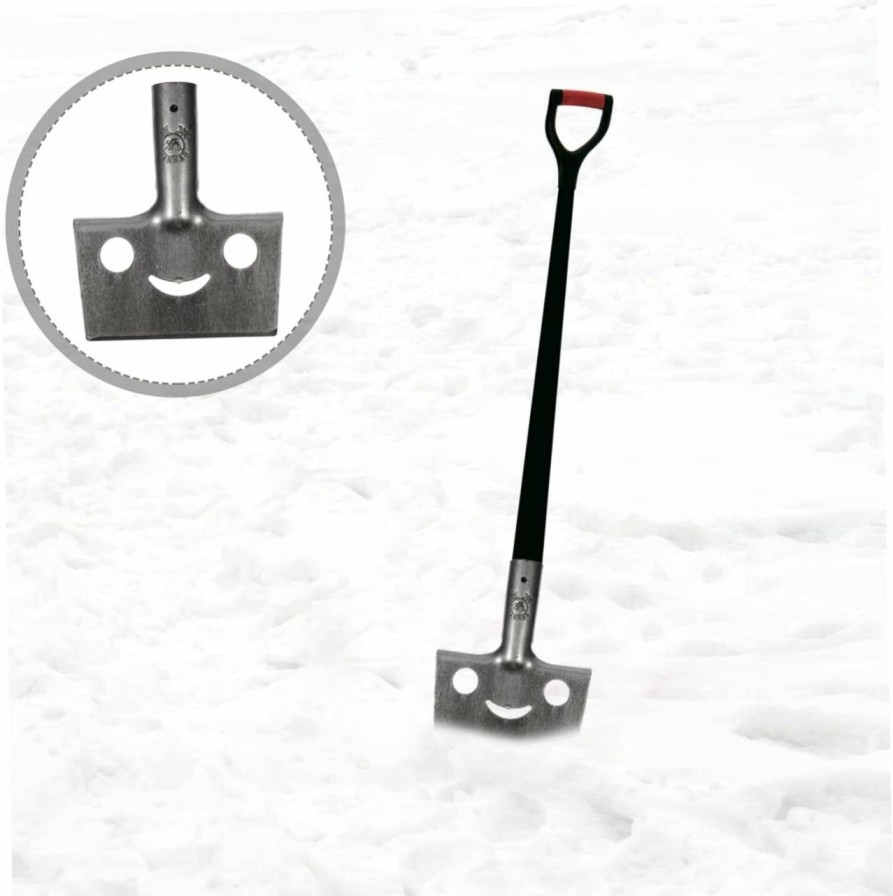 Snow Removal Tools BESPORTBLE | Besportble 2Pcs Metal Snow Shovel Tools Snow Cleaning Tool Driveway Snow Shovel Garden Snow Shovel Ice Breaking Shovel Snow Cleaner Cleaning Shovel Ice Shovel Manganese Steel Lengthen