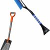 Snow Removal Tools AstroAI | Astroai 27" Snow Brush Blue 39" Folding Snow Shovel For Car Grey