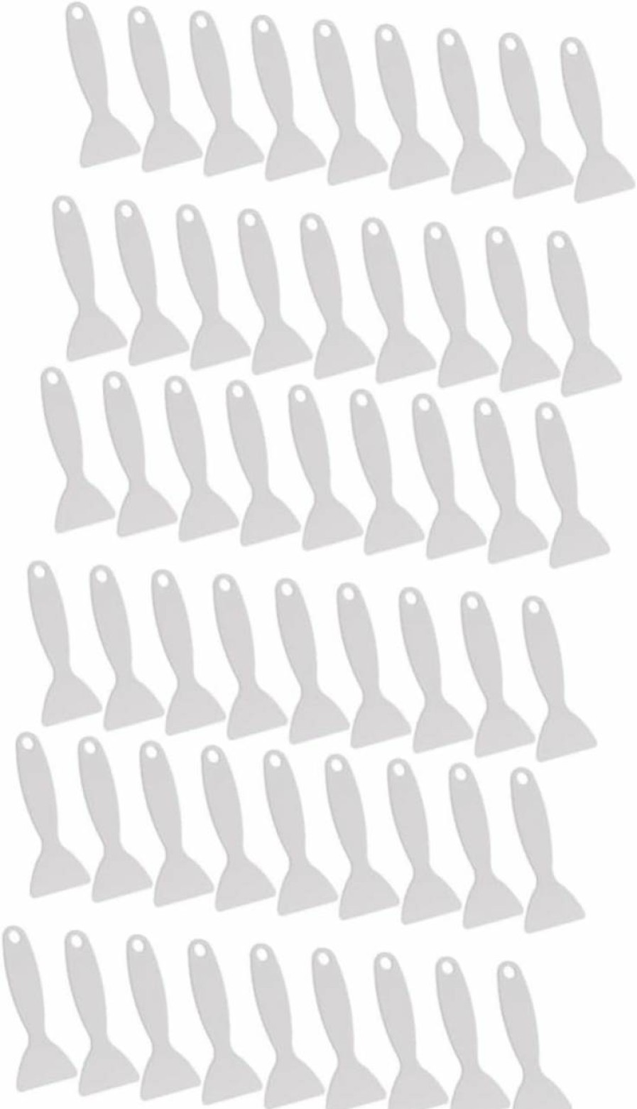 Snow Removal Tools Happyyami | Happyyami 60 Pcs Refrigerator Deicer Plastic Scraper Tool Tools For Kids Cleaning Tools Snow Shovel Ice Scraper Frost Removal Tool Refrigerator Ice Shovel Fridge Ice Removal Shovel White Pp