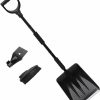 Snow Removal Tools HAKIDZEL | Hakidzel 1 Set Car Snow Shovel Stainless Steel Pipe Brush Scraper Foldable Travel