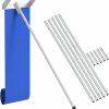 Snow Removal Tools Signstek | Signstek Snow Roof Rake 30Ft Snow Removal Tool With Wheels And Adjustable Extended Handle For Cedar Shake Roof, Metal, Tile Roof, Long Or Low-Pitched Roofs