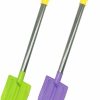 Snow Removal Tools Dsmile | Dsmile 2 Pack Beach Shovels For Kids, 24.4 Inch Long Sand Shovels Gardening Tools Snow Shovel Durable Stainless Steel Handle Abs Plastic Spade For Digging Sand Shoveling Snow Fun Gift Set