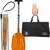 Snow Removal Tools G2 GO2GETHER | G2 Avalance Kit: Lightweight Aluminum Alloy Snow Shovel With Snow Probe And Storage Bag, Folding Design, Easy To Storage And Carry (Orange)