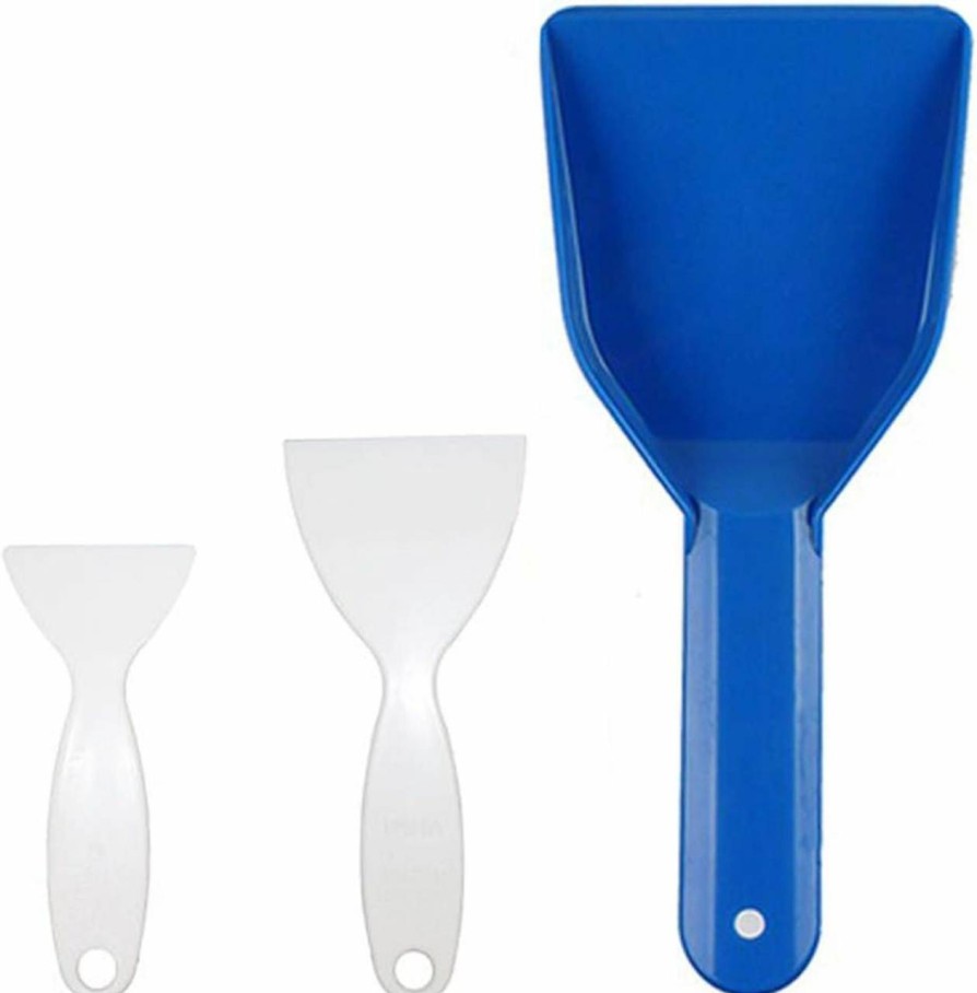 Snow Removal Tools MSTEKI | Msteki Set Of 3 Plastic Refrigerator Ice Shovel Ice Scraper Snow Remover Cleaning Freezer Frost Shovel Ice Remover Scoop