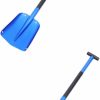 Snow Removal Tools INOOMP | Inoomp 1Pc Telescopic Folding Shovel Tools Travel Car Foldable