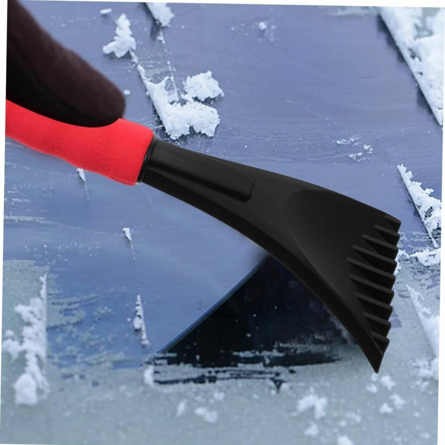 Snow Removal Tools BESPORTBLE | Besportble Car Snow Shovel Electric Ice Scraper Window Scraper Flat Ice Scraper Windshield Ice Scraper Durable Ice Scraper Car Snow Cleaner Multi-Use Ice Shovel Defrosting Spatula Abs Outdoor