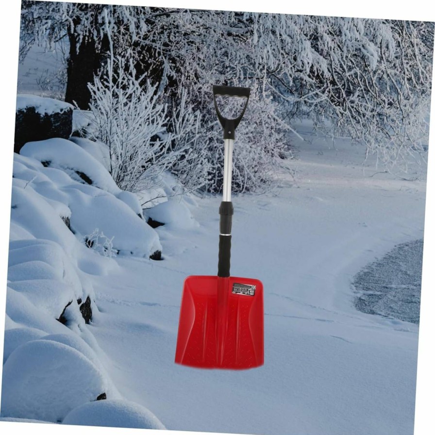 Snow Removal Tools LIOOBO | Lioobo 1Pc Snow Shovel Winter Aluminum Alloy Aluminum Handle