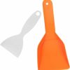 Snow Removal Tools BESPORTBLE | Besportble 2Pcs Frost Snow Scraper Ice Spade Ice Scraper Defrost Shovel Freezer Frost Shovel Plastic Snow Shovel Ice Remover Scoop Handheld Snow Shovel Fridge Refrigerator Snow Machine Pp