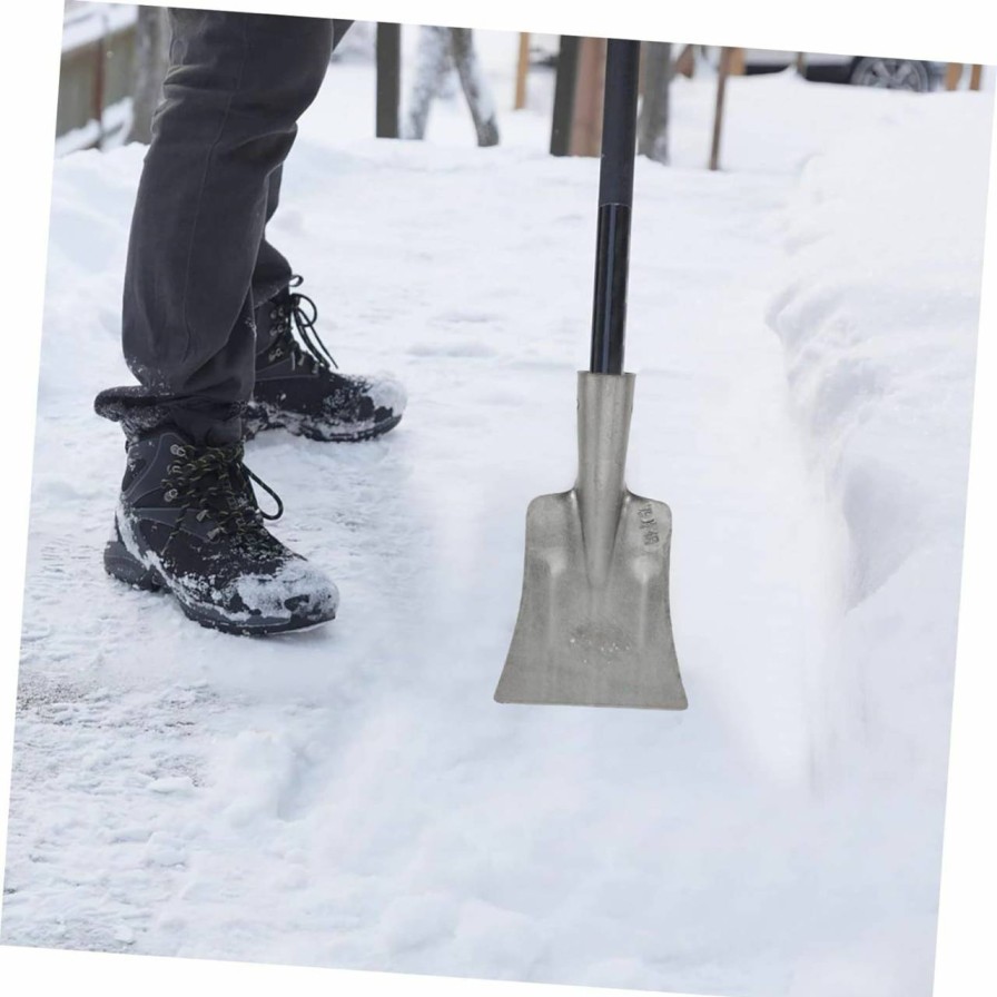 Snow Removal Tools BESPORTBLE | Besportble 3Pcs Ice Shovel Deicer Deicing Agent Accessories Manganese Steel Metal