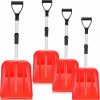 Snow Removal Tools Lasnten | Lasnten 4 Pcs Kid'S Snow Shovel Plastic Digging Shovel Lightweight Portable Beach Shovels For Kids Boys Girls Home Yard Garden Outdoor Activities Snow Removal (Blue)