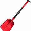 Snow Removal Tools YOHEER | Yoheer Aluminum Utility Shovel, 3 Sections Detachable Snow Shovel Perfect For Autocross , Camping And Other Outdoor Activities (Blue)