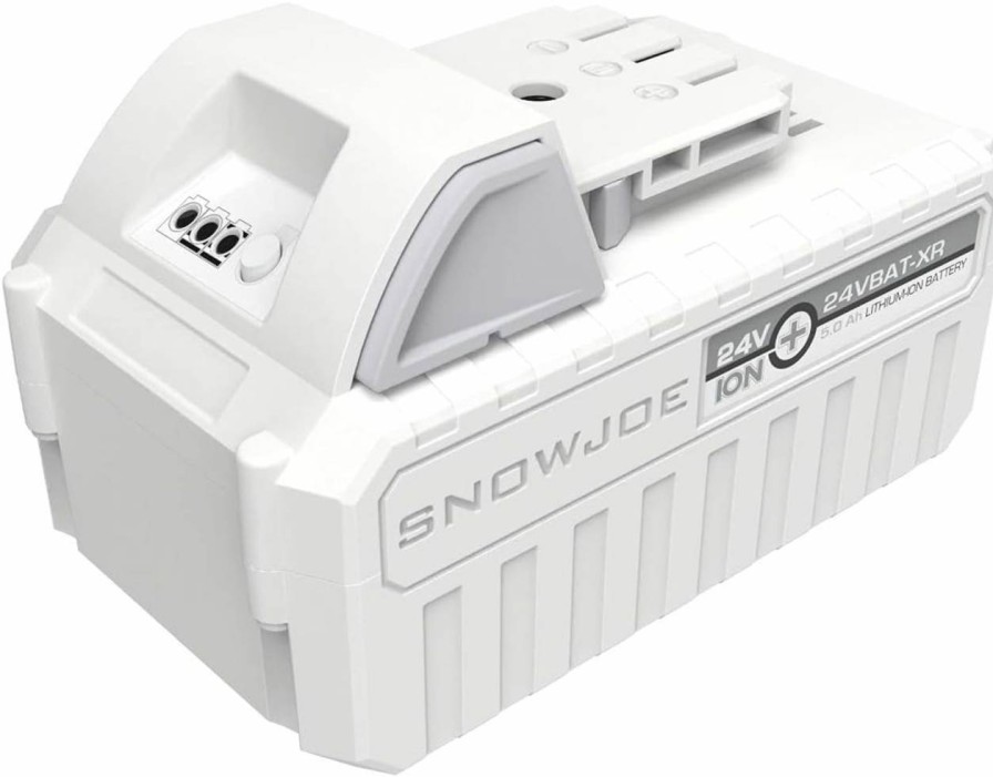 Snow Removal Tools Snow Joe | Snow Joe Certified Authentic 24Vbat-Xr Ecosharp Pro Lithium-Ion Battery, 24 Volt, 5.0-Ah