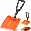 Snow Removal Tools MoNiBloom | Monibloom Collapsible Snow Shovel 9.5 X 11 Inch Pp Blade With Aluminum Edge, Bi-Folding Lightweight Snow Shovel For Camping, Backcountry, Car, And Snowmobiles