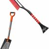 Snow Removal Tools AstroAI | Astroai 27" Snow Brush Red 39" Folding Snow Shovel For Car Grey