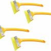 Snow Removal Tools Kisangel | Kisangel 4Pcs Beef Tendon Winter Snow Shovel Snow Scraper Automatic Soft Beef Tendon