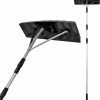 Snow Removal Tools Gardenised | Snow Rake Shovel For Roof Cleaning, With 21 Feet Twist-N-Lock Extendable Lightweight Aluminum Handle