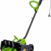 Snow Removal Tools Earthwise Power Tools by ALM | Earthwise Sn70016 Electric Corded 12Amp Snow Shovel, 16" Width, 430Lbs/Minute