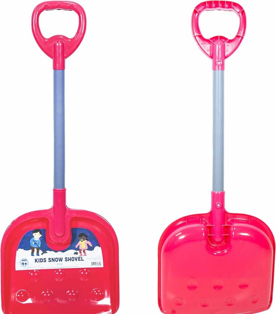 Snow Removal Tools Avalanche Brands | Avalanche Brands | Children'S Snow Shovel | Pink | Safe For All Ages