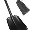 Snow Removal Tools Sosoport | Sosoport Snow Shovel Folding Tool Emergency Vehicle Shovel Collapsible Auto Snow Removal Shovel Hiking Tools Digging Tools Aluminum Removal Shovel Travel Aluminum Alloy To Dig Camping