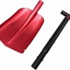 Snow Removal Tools MERRYHAPY | Merryhapy 1 Set Folding Winter Snow Shovel Hiking Shovel Hiking Collapsible Spade Wide Snow Shovel Folding Tool Sand Shovel Snow Pusher Shovel Child Aluminum Alloy Wide Shovel