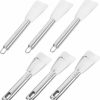 Snow Removal Tools Kisangel | Kisangel 6Pcs Stainless Steel Ice Shovel Refrigerator Fridge Ice Scraper Ice Removal Shovel Deicing Tool Freezer Ice Removal Scoop Freezer Deicing Shovel Shaving Cream Defrosting