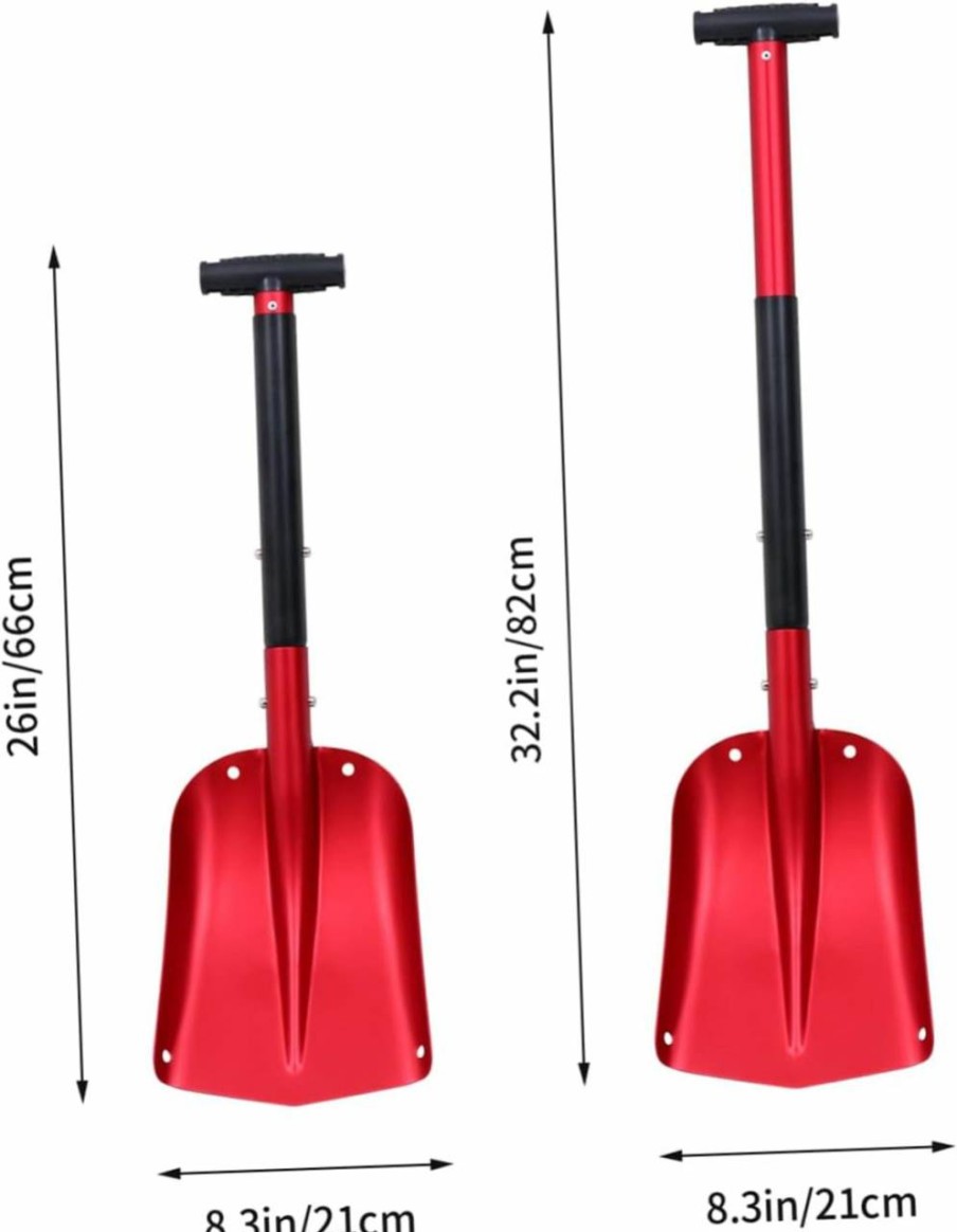 Snow Removal Tools BESPORTBLE | Besportble 1Pc Snow Shovel Aluminum Alloy Car Snow Blower