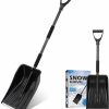 Snow Removal Tools FAVOMOTO | Favomoto Car Snow Shovel Small Emergency Snow Shovel For Car Snow Shovels To Remove Snow Small Snow Shovel Travel Ice Shovel Pearlescent Folding Shovel 38C