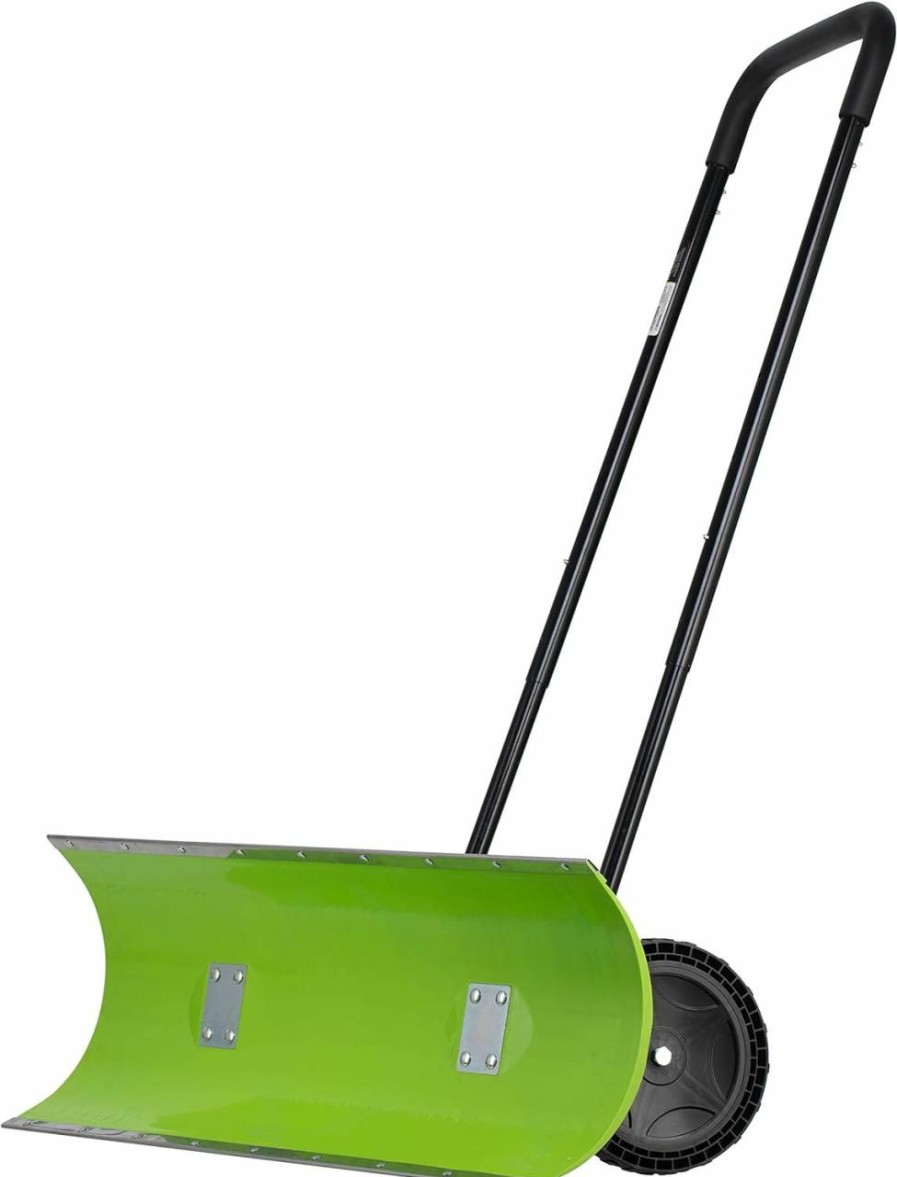 Snow Removal Tools Earthwise | Earthwise Power Tools By Alm Sn003 38-Inch Dual-Sided Pusher Snow Shovel