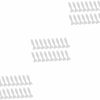 Snow Removal Tools Happyyami | Happyyami 60 Pcs Refrigerator Deicer Frost Removal Shovel Ice Scoop Plastic Ice Shovel Ice Remover Scoop Freezer Ice Scraper Cleaning Tool Paint Scraper White Pp Snow Shovel Deicing Child