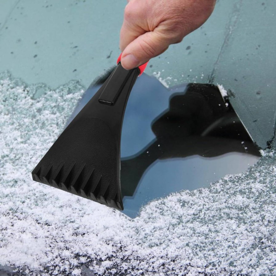 Snow Removal Tools Yardwe | Yardwe Car Snow Shovel Ice Scoop Windscreen Scraper Window Scraper For Car Snow Brush Car Snow Removal Equipment Ice Scraper Multi-Use Ice Shovel Ego Snow Shovel Abs Winter Deicing Agent