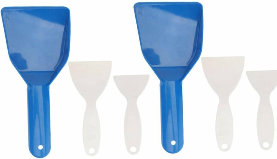 Snow Removal Tools Toddmomy | Toddmomy 6Pcs Deicing Shovel Ice Remover Shovel Kitchen Cleaning Shovel Household Windows Cleaning Accessories Ice Removing Tool Spatula Scraper Snow Remover Flat Freezer Removal Car Deicer