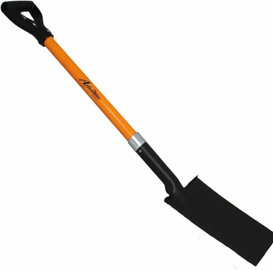 Snow Removal Tools AshmanOnline | Ashman Spade Shovel (6 Pack) 41 Inches Long D Handle Grip The Single Shovel Weighs 2.2 Pounds And Has A Durable Handle Premium Quality Multipurpose Orange Spade Shovel With Strong Build.