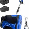 Snow Removal Tools SOYUS | Soyus Cordless Snow Shovel, 20V 10-Inch Cordless Snow Blower, Electric Snow Shovel With Adjustable Front Handle, Dust Bag, 4.0Ah Battery & Quick Charger Included