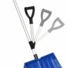 Snow Removal Tools COSITA | Snow Shovel, Ergonomic Snow Shovels For Driveway, Plastic Snow Shovels For Snow Removal With Aluminum Assisted Handle & D-Grip, 16\" Wide Shovel For Snow Heavy Duty, 47.5 Inch