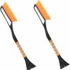 Snow Removal Tools BESPORTBLE | Besportble 2Pcs Snow Shovel Windshield Scraper Ice Scraper With Brush Glass Cleaner Tool Car Snow Scraper Windows Cleaning Tools Windshield Ice Shovel Plastic 2In1 Scrape Snow Foam Brush