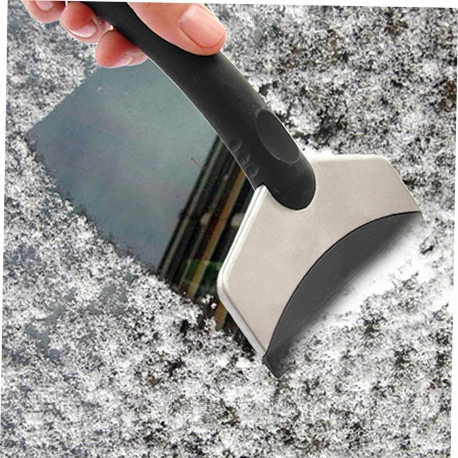 Snow Removal Tools OFFSCH | Offsch 2 Pcs Auto Ice Shovel Car Defrosting Tool Handheld Ice Scraper Car Snow Scraper Snow Brush Windshield Ice Scraper Tool Ice Scrapers For Car Windshield They Ice Snow Removal Cleaner