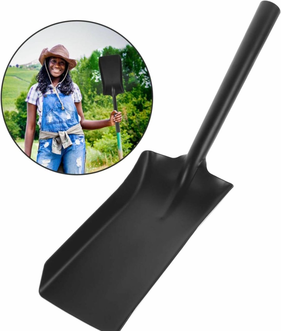 Snow Removal Tools Happyyami | Happyyami Tools Accessories Snow Remover Garden Shovel Replacement Head Garden Shovel Head Replaceable Ice Scraper Garden Shovel Supplies Farm Spade Shovel Shovel Snow Removal Iron