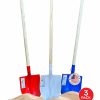 Snow Removal Tools ACE'S CREATIONS INC. PROUDLY MADE IN THE USA | Ace'S Creations 31" Kids Mystery Wooden Handle Shovel With Durable Plastic Spades Made In The Usa - Ideal For Beach Sand Backyard Parties And Year-Round Fun - Sturdy Construction - 1 Mystery Color