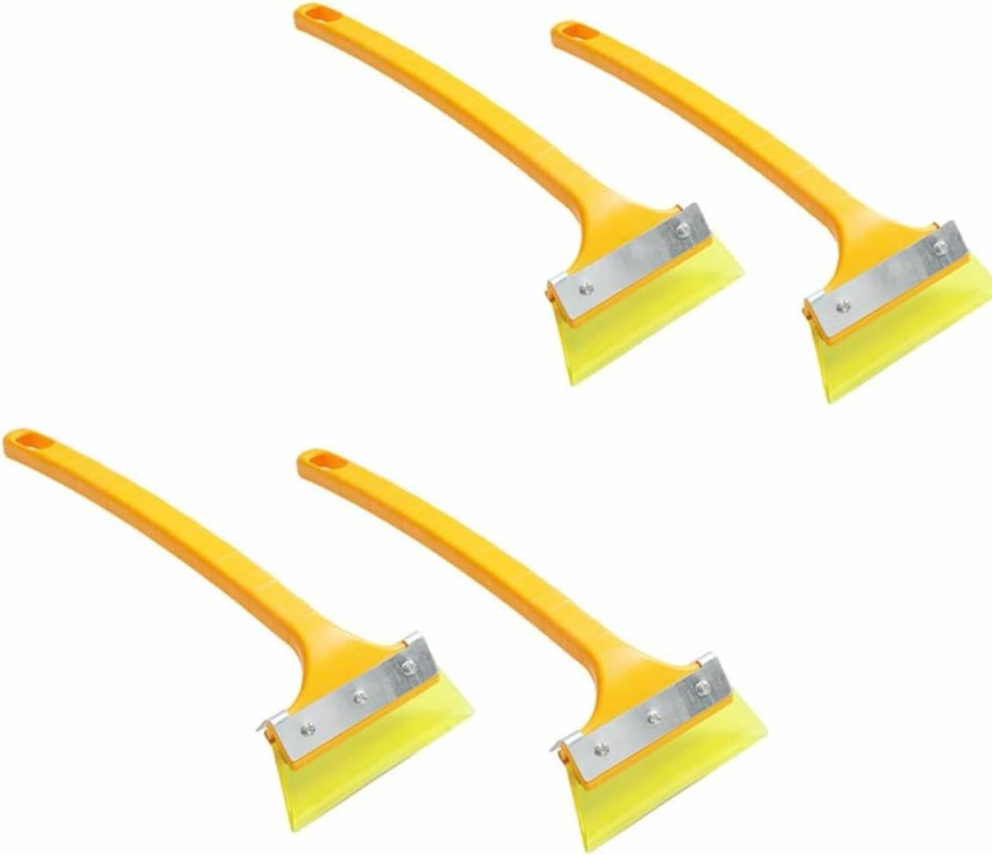 Snow Removal Tools BESPORTBLE | Besportble 4Pcs Beef Tendon Winter Snow Shovel Snow Ice Abs Plastic Long Handle