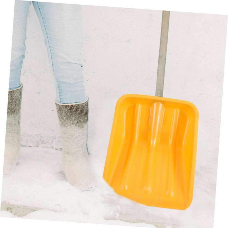 Snow Removal Tools Yardwe | Yardwe Snow Scoop Head Part For Shovel Snow Shovel For Driveway Ice Removal Shovel Trash Cleaning Shovel Head Multi-Use Shovel Heads Ice Shovel Head Plastic Garbage Shovel Outdoor