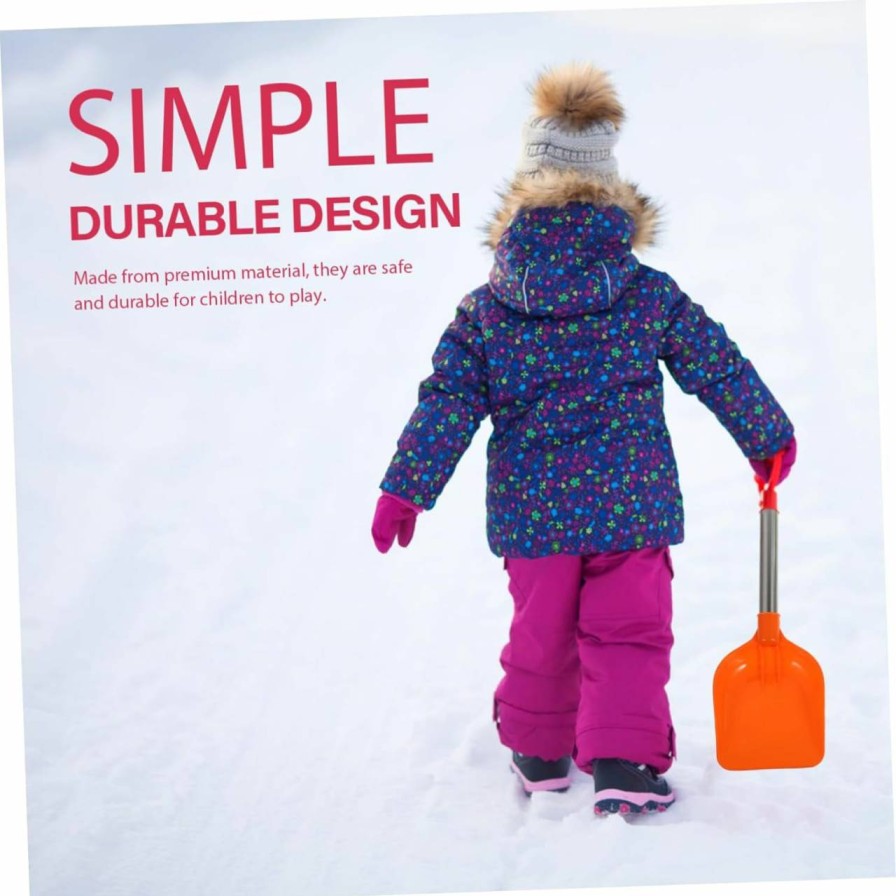 Snow Removal Tools Abaodam | Abaodam 3 Sets Snowball Clip Plastic Spoons Snow Shovel Kids Beach Shovel Snow Bricks Plastic Snow Kids Shovel Sandbox Toys Small Hand Shovel Sand Castle Toys Portable Snow Machine Toddler