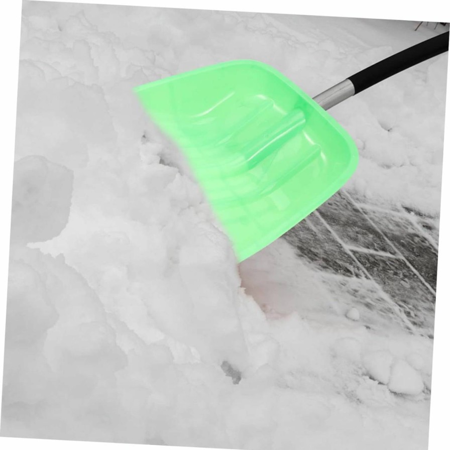 Snow Removal Tools Yardenfun | Yardenfun Snow Shovel Food Service Supplies Snow Removal Tool Shovel Handle Replacement Ice Scraper Shovel Attachment Head Snow Cleaning Shovel Coal Shovel Tempered Spade Thicken Plastic